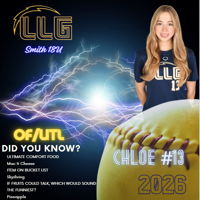 llgsmith18u's tweet photo. Welcome Chloe, and parents Jeff and Emanuela #getstruck #llgfastpitch #ileap #llgsmith18u #LightsOut https://t.co/mWW3IpgIrN