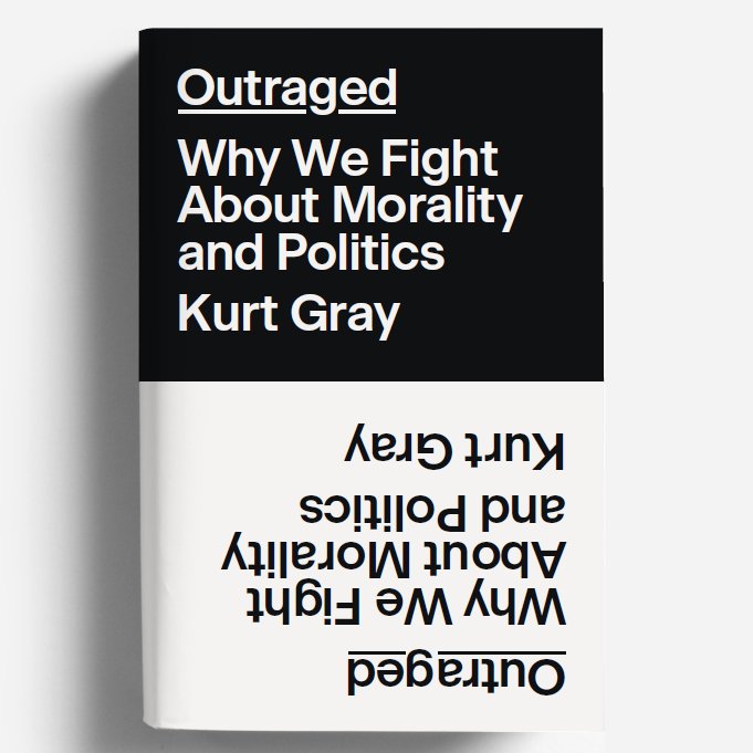 🚨Book!🚨 'Outraged: Why We Fight about Morality and Politics' has an Amazon listing: 'A groundbreaking new perspective on the moral mind that rewrites our understanding of where moral judgments come from, and how we can overcome the feelings of outrage that so often divide us'