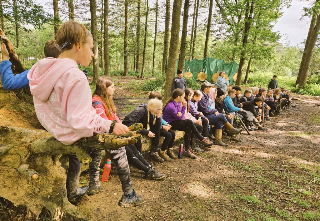 Archery and Axe Throwing #Year6Bushcraft