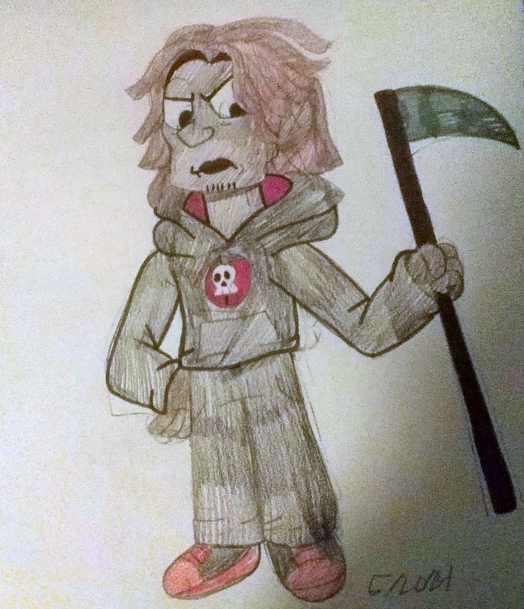 Redesigned Human Grim #GrimAdventuresofBillyandMandy #GrimReaper #humanized #cartoonnetwork #art #digitalart #traditionalart #redesign