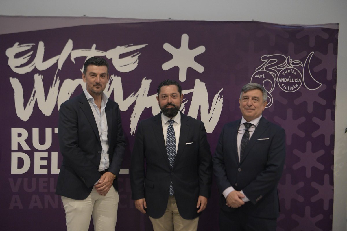 🚴🏼‍♀️💚La III Vuelta Ciclista a Andalucía Elite Women se celebra del 29 de mayo al 1 de junio y recorrerá 4️⃣ provincias: Cádiz, Jaén, Granada y Málaga 📸El secretario general para el Deporte, José María Arrabal, ha asistido hoy a la presentación @VCAwomen @diputacionMLG