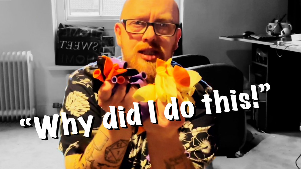Mrmandypants's tweet photo. What do you get when you cross a Halloween balloon arch with a highly adhd mind….

#youtube #newvideo #adhd #balloon #halloween 

https://t.co/u5TsVFd4CQ https://t.co/e7V7hr8I1b