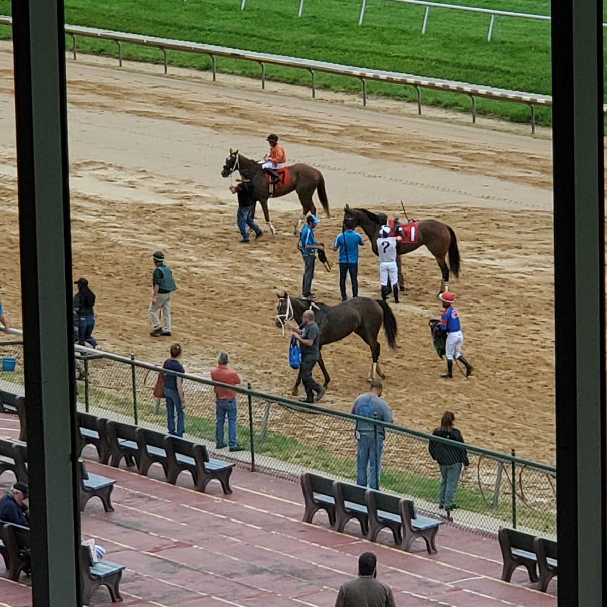 Jock <a href="/ACrispin86/">Alexander Crispin</a> viewed far and near with the win <a href="/DelParkRacing/">Delaware Park</a> for Kieron Magee.