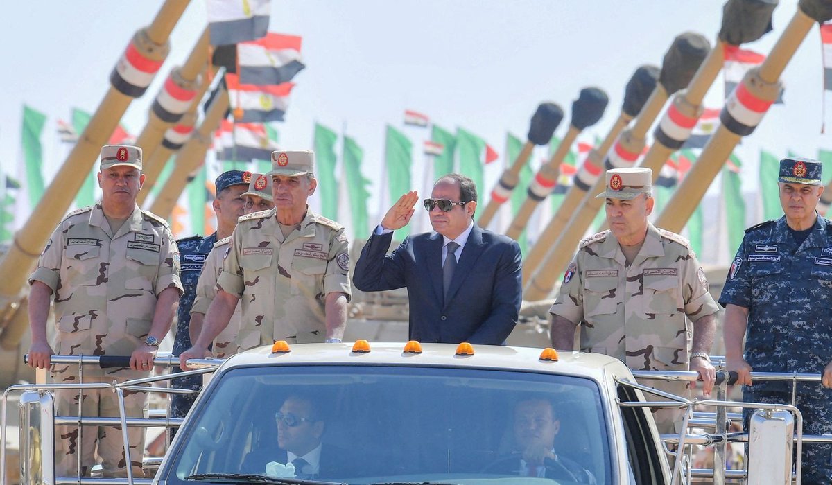 Egyptian defense minister: Our army is strong enough to face any challenge imposed on it.