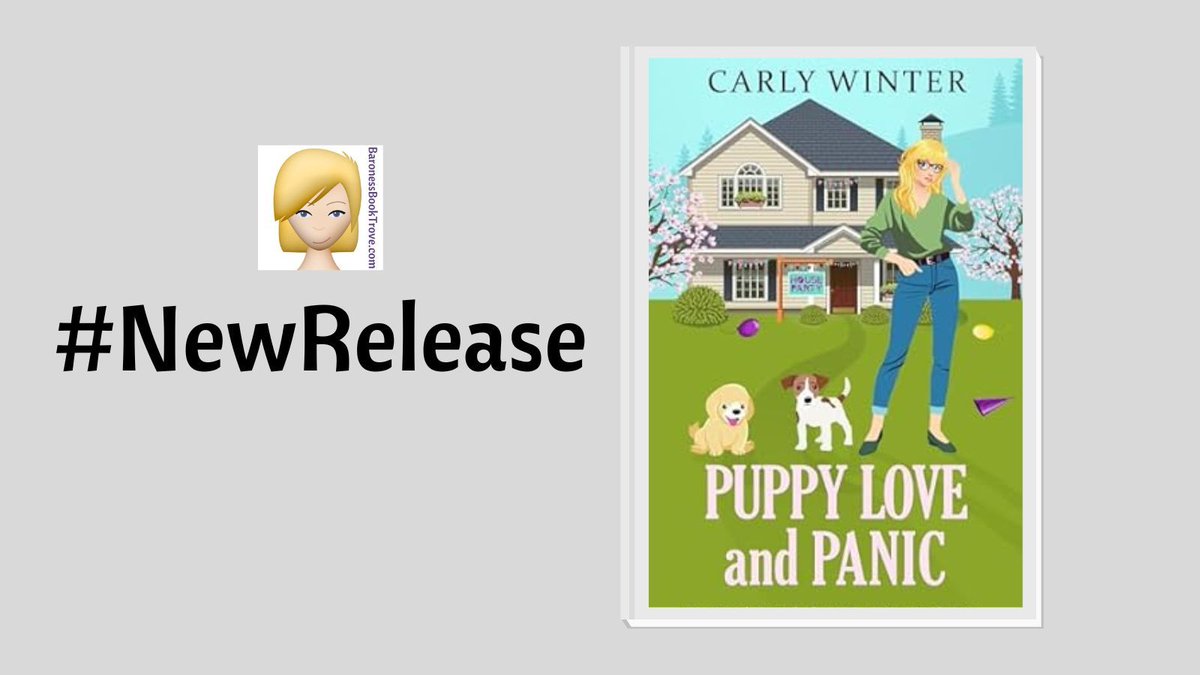 Hello, here’s a new cozy animal mystery called PUPPY LOVE AND PANIC by Carly Winter that is available now and it is the 4th book in the Heywood Hounds Cozy Mysteries series!
#cozyanimalmystery #HeywoodHoundsCozyMysteries #newrelease #booklover #bookworms #booknerds #bookaholic