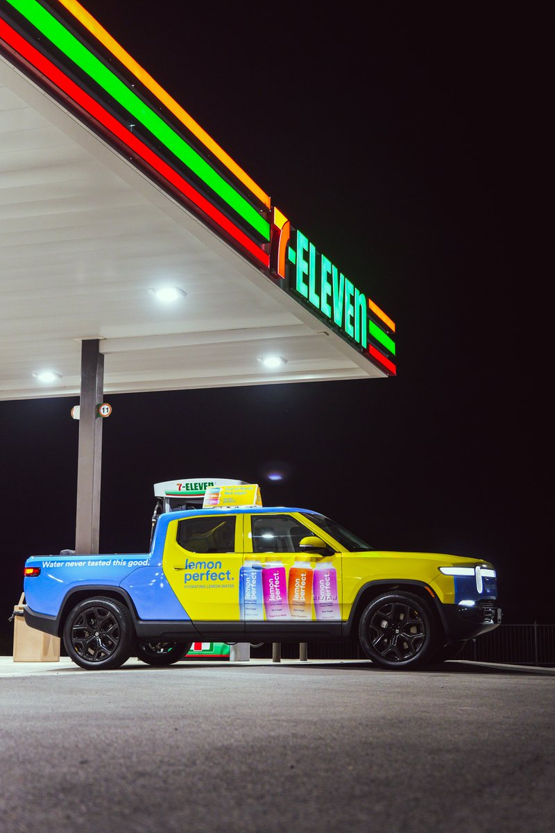 lemonperfect's tweet image. We live for a late-night Lemon Perfect stockup at @7eleven, specifically in our custom Rivian. 🙌 What’s included in your midnight snack run? Tell us below. ⬇️ #CarsOf7ELEVEn