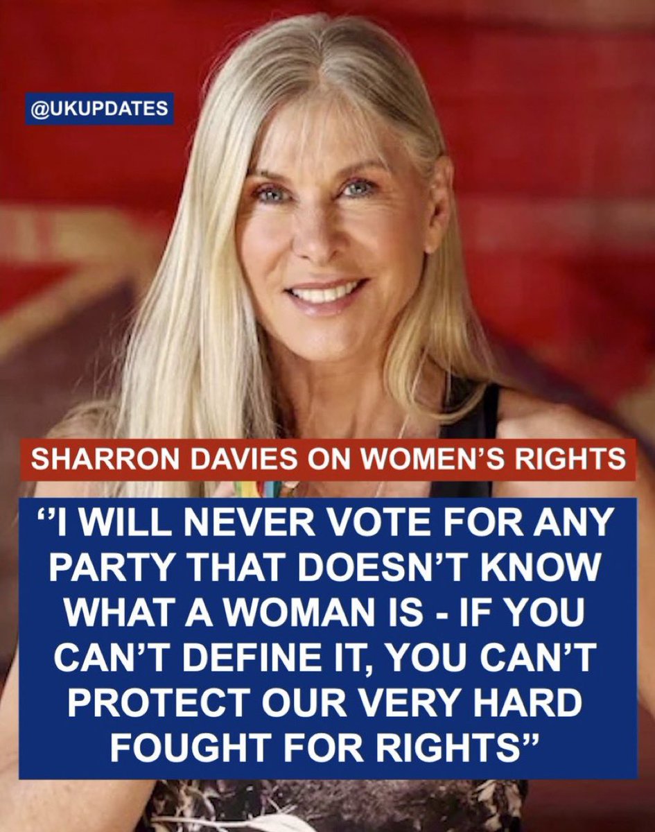 Do you agree with Sharron Davies?