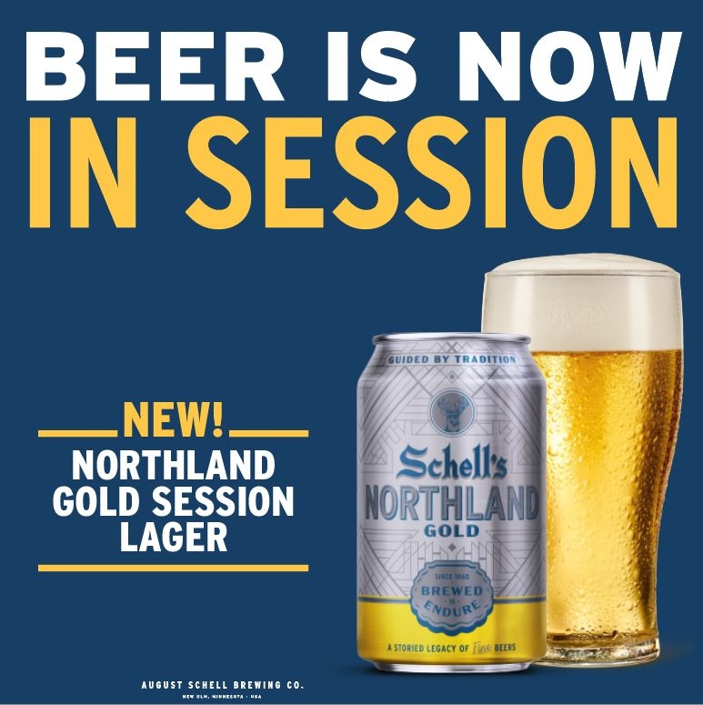 CollegeCityBEV's tweet photo. Get Schooled by Schell's: Beer is in Session with Northland Gold! 🚌 🍺
Northland Gold, a session lager that's a tribute to the timeless beauty of the Northland, is crafted for the simple enjoyment of good beer. Make your long weekend ahead golden!
#SchellsBeer #NorthlandGold https://t.co/AquuB40du2