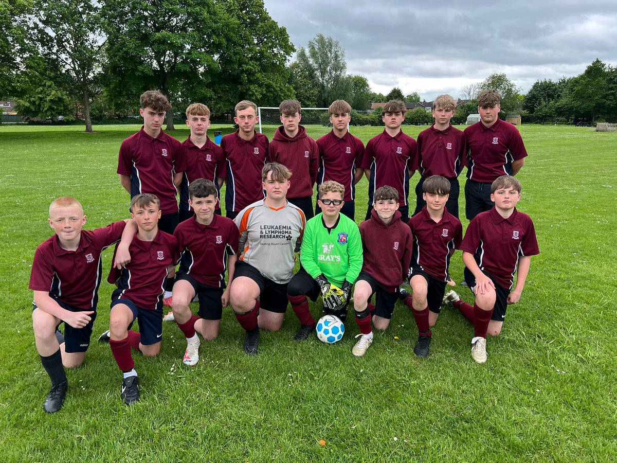 Congratulations to our 9 Boys Football team! 
Humberside cup finalists after beating SJN 4-1. Well done! ⚽️
#ontothefinal #teamwork #respect #positivity 
<a href="/WintertonWCA/">Winterton Academy</a>