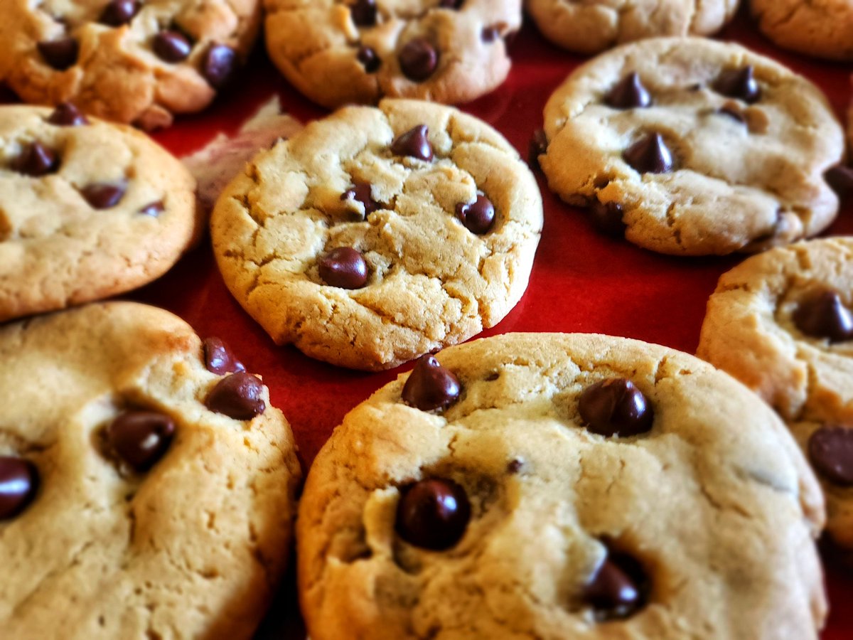 I made chocolate chip cookies! 😋🍪❤️