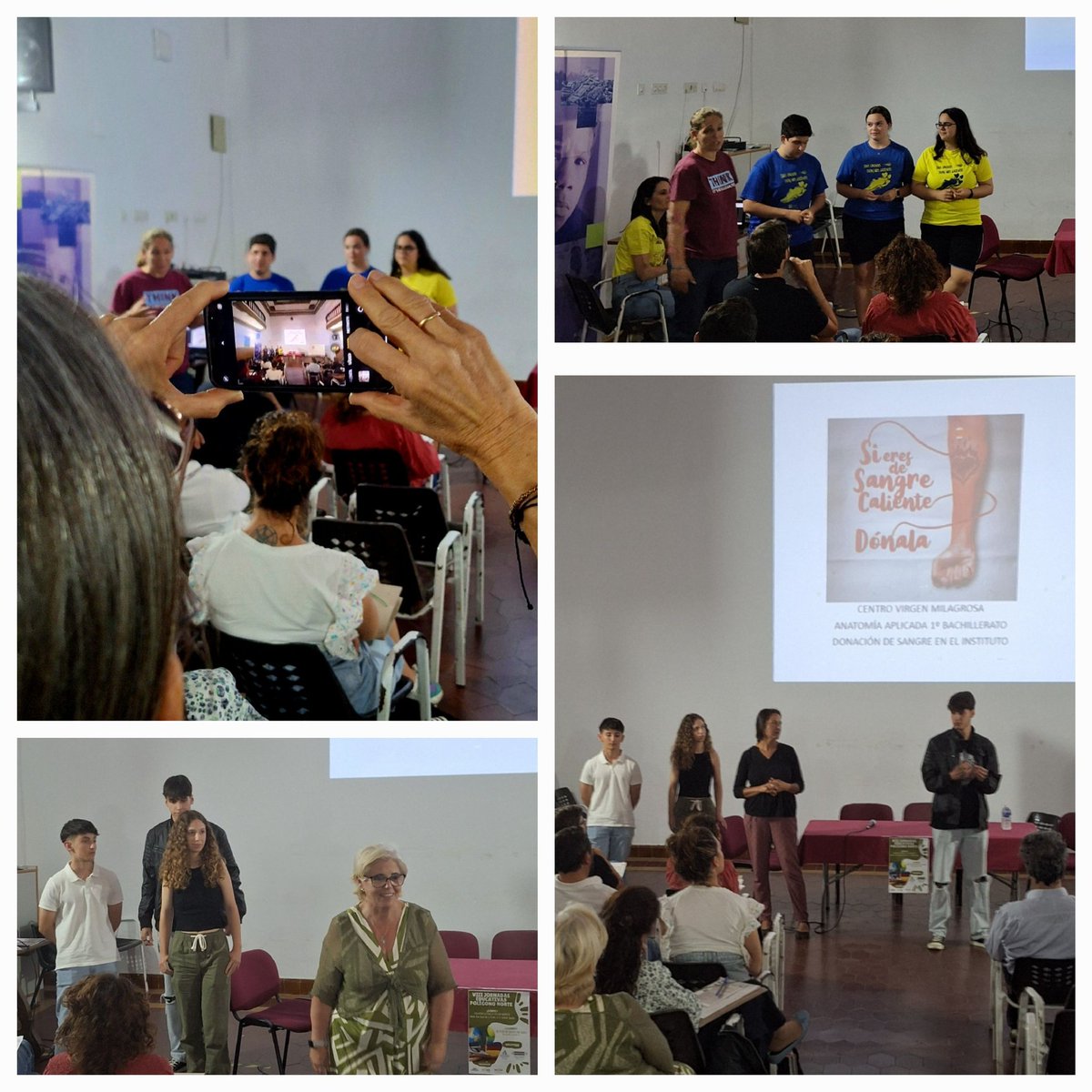 Proyectos de Aprendizaje Servicio #ApS promovidos por el <a href="/VirgenCentro/">Centro Virgen Milagrosa Sevilla</a> Vaya desparpajo tienen para hablar en público. #sonlacaña #Sevilla #educación #sevillaeducanorte