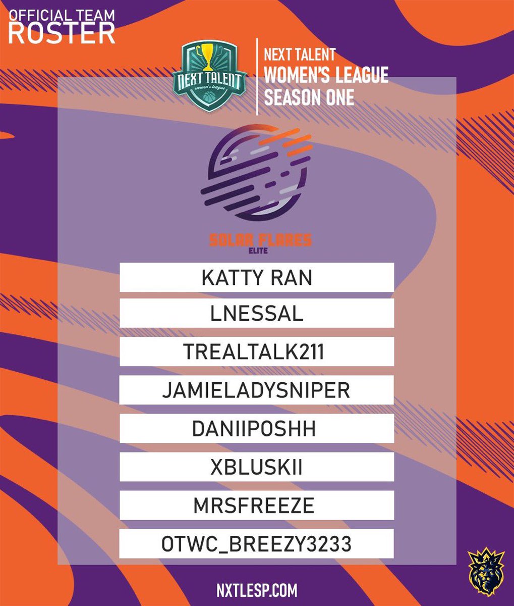 logansummitshow's tweet photo. That’s Right…We Taking Over 
with the @nxtwlproam @NBA2K League!! 

Congrats to all the ladies who were Drafted or picked up by Free Agency!!! 

Here are 3 of the 8 teams Season 1 Line Ups!! More to come! 

#esports #nba2k https://t.co/JnmkzkQ4TO