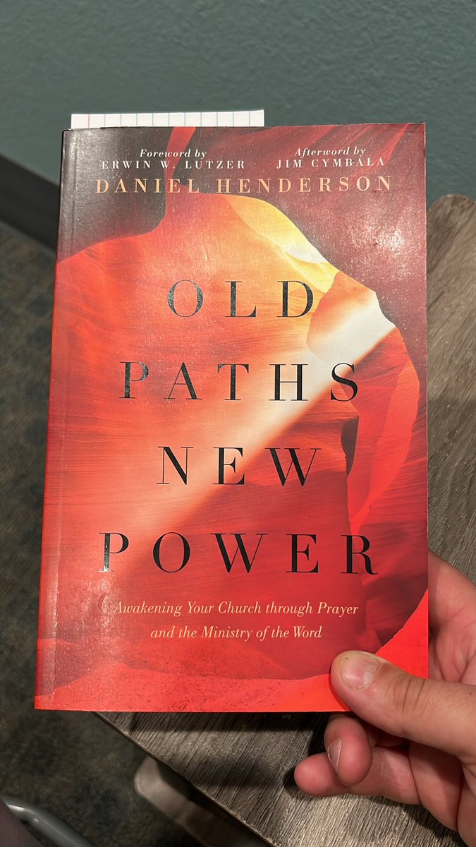 “The wind of the Spirit is still sufficient, but He cannot propel a sophisticated, self-sufficient power boat. May God help us to set our sails and catch the wind as we embrace the old paths to receive new power…” @DanielHenderson @ReviewApostolic