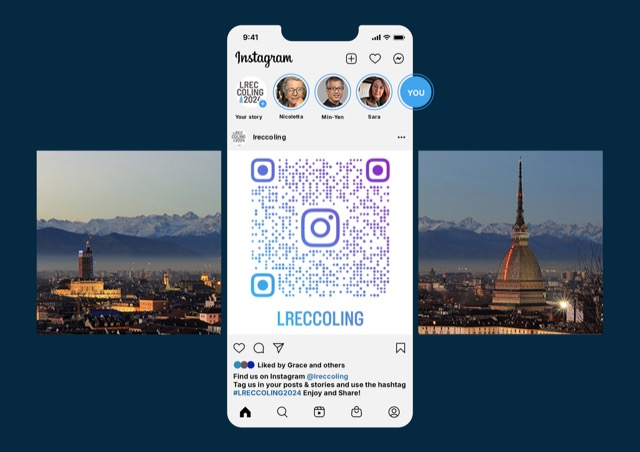 LrecColing's tweet image. If you're at LREC-COLING in person or following the conference remotely, we recommend following the Instagram page for photos and updates from the conference! instagram.com/lreccoling/ #NLProc