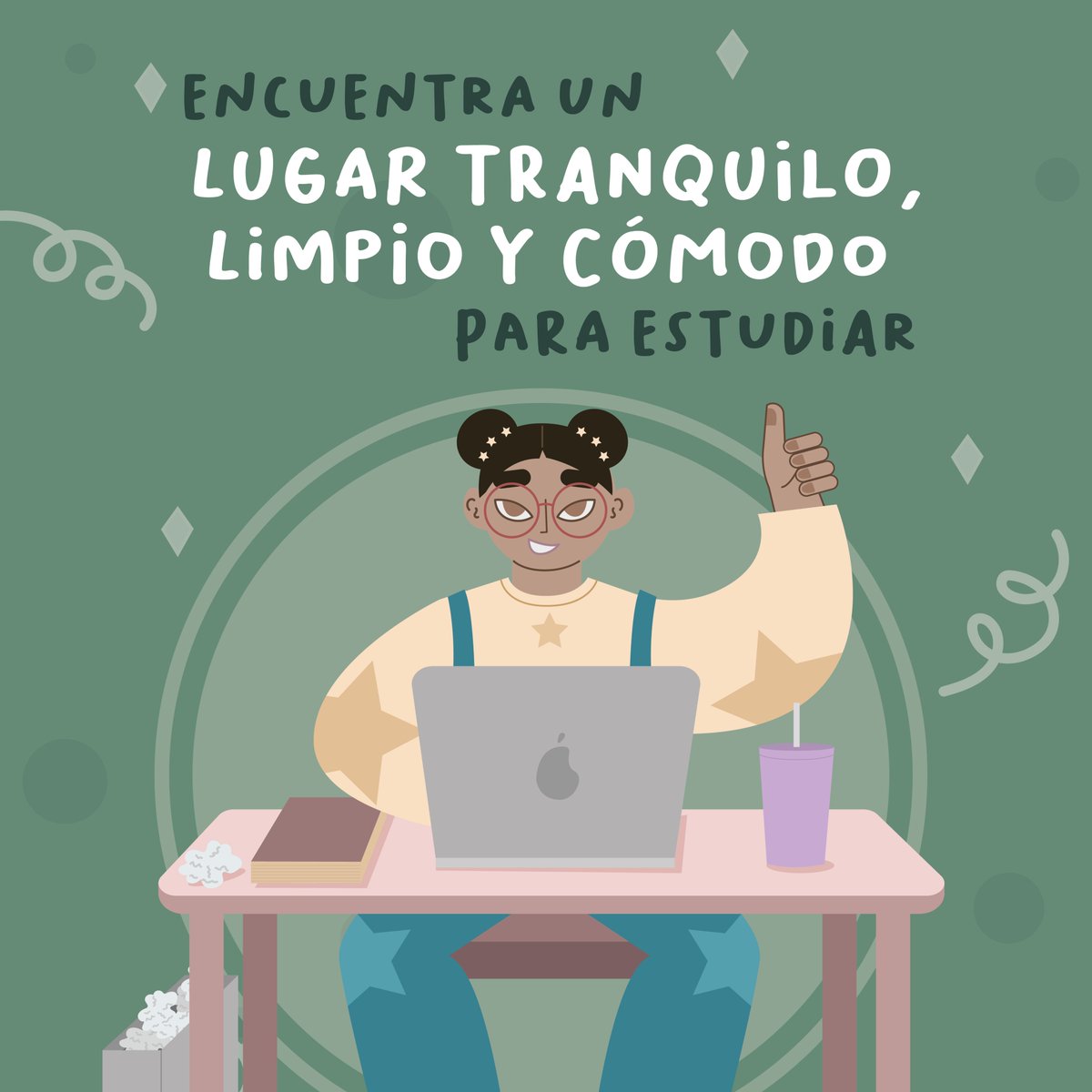 Comunidad_UNAM's tweet photo. #ComunidadUNAM, en 5, 🖐 ¡bájenle al estrés! 🧘♀️🧘
#UNAMComunidadSaludable #PeriodoDeExámenes
#TipsParaEstudiar https://t.co/rdpUBdXm6F