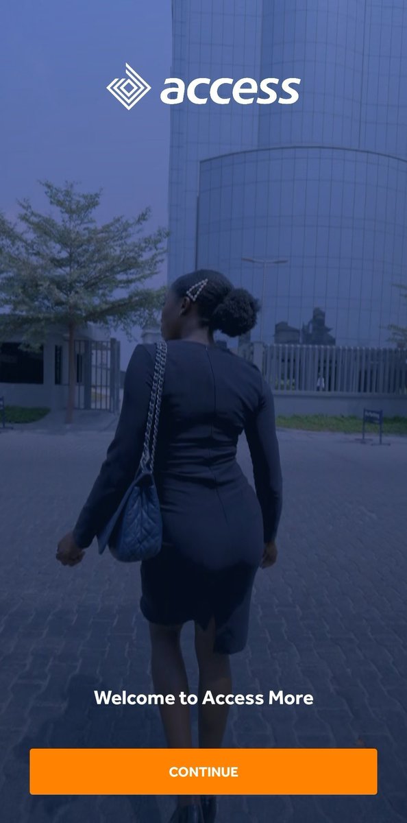 Please who knows this Lady that's always crossing the road, each time I open my Access Bank app 🥹