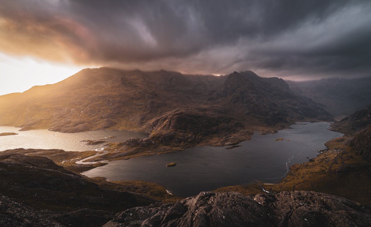 Mood over the Cuillin #Scotland #LochCoruisk #SgurrNaStri