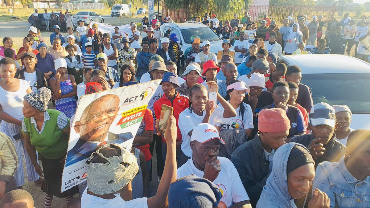 ACTYouthWing_'s tweet photo. The People’s Party in Botshabelo❤️🖤💚💛 #JoinACT #VoteACT #VoteACT2024
Ace Magashule Chris Excel Grootman Ntswaki EFF and MK https://t.co/Ub3KjydT48