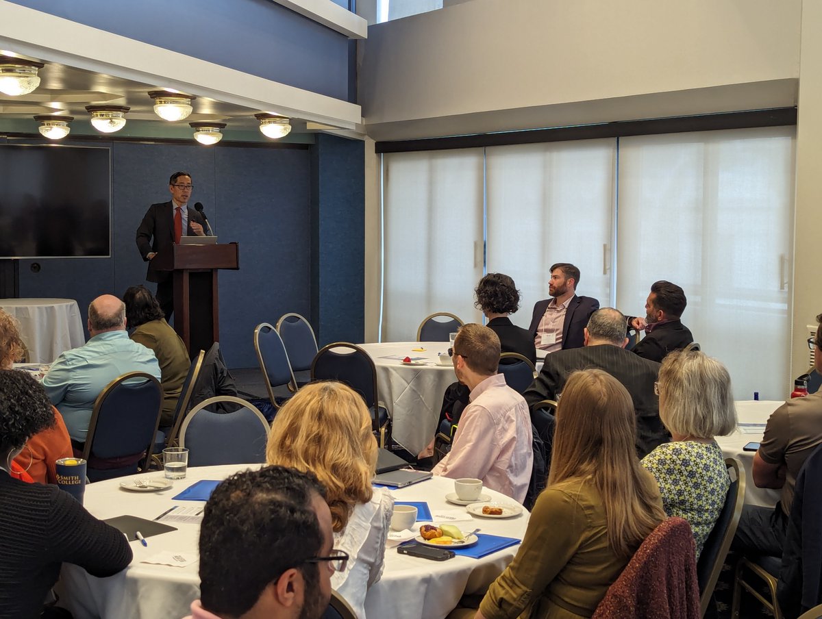 SSURFacilities's tweet photo. SSURF's Annual Meeting at the @PressClubDC 
 was a great gathering of thought leaders, #userfacility scientists, technologists and agency officials! We are grateful for all our presenters, incl. keynotes by Kei Koizumi from @WHOSTP45 &amp; Josh Shiode of the @doescience https://t.co/uHUrYH74ji