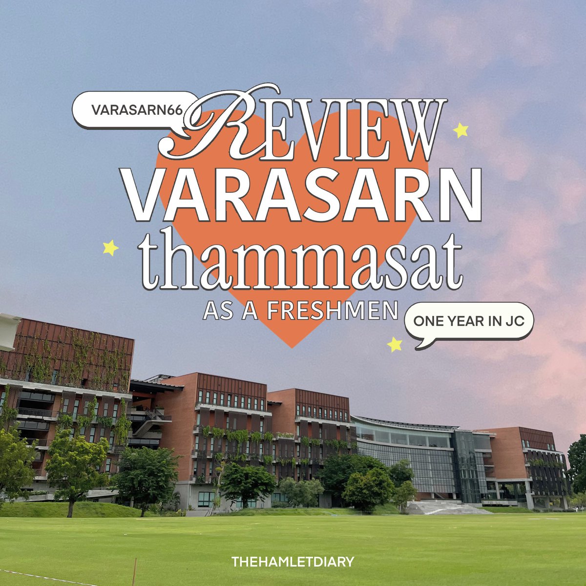 thehamletdiary's tweet image. รีวิวคณะวารสารในมุมมองของเค้าตลอด 1 ปีที่ผ่านมา ต้อนรับวารสารรุ่น 67 💬 #thehamletdiary 🍒👀