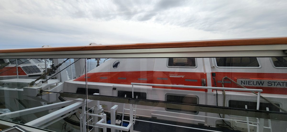 theshinyman's tweet photo. @HALcruises enjoying my "partially obstructed view" from my veranda suite on the MS Nieuw Statendam :/ https://t.co/gcmK3FwnYB