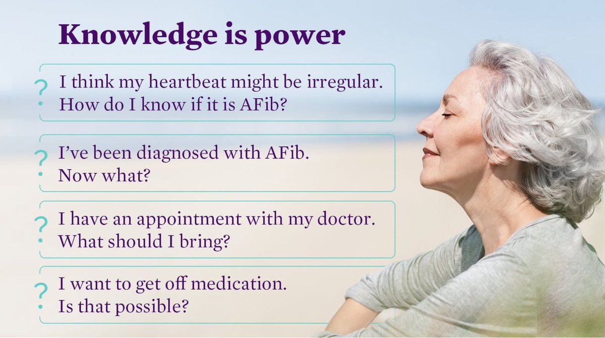 #AFib may present differently in women than men, making it more difficult for women to receive a timely diagnosis. This #WomensHealthMonth, join me in raising awareness about the signs and symptoms of AFib and when it's time to seek help: afanswers.com/us/en/home.html #AbbottProud