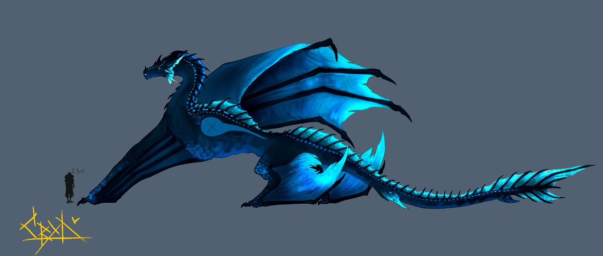 cryindollhouse's tweet photo. #dragonart #dragon #digitalart #digitalfanart #artistsonx #artistoftwitter #conceptart #lightningdragon #icedragon #seadragon https://t.co/RFYhxeOOGf