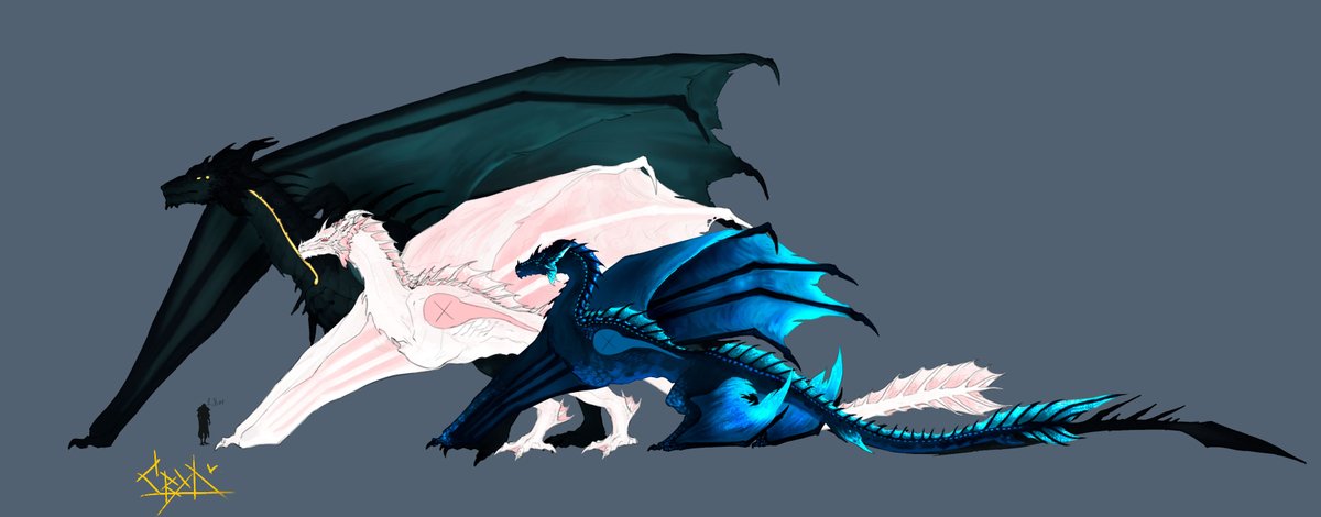cryindollhouse's tweet photo. #dragonart #dragon #digitalart #digitalfanart #artistsonx #artistoftwitter #conceptart #lightningdragon #icedragon #seadragon https://t.co/RFYhxeOOGf