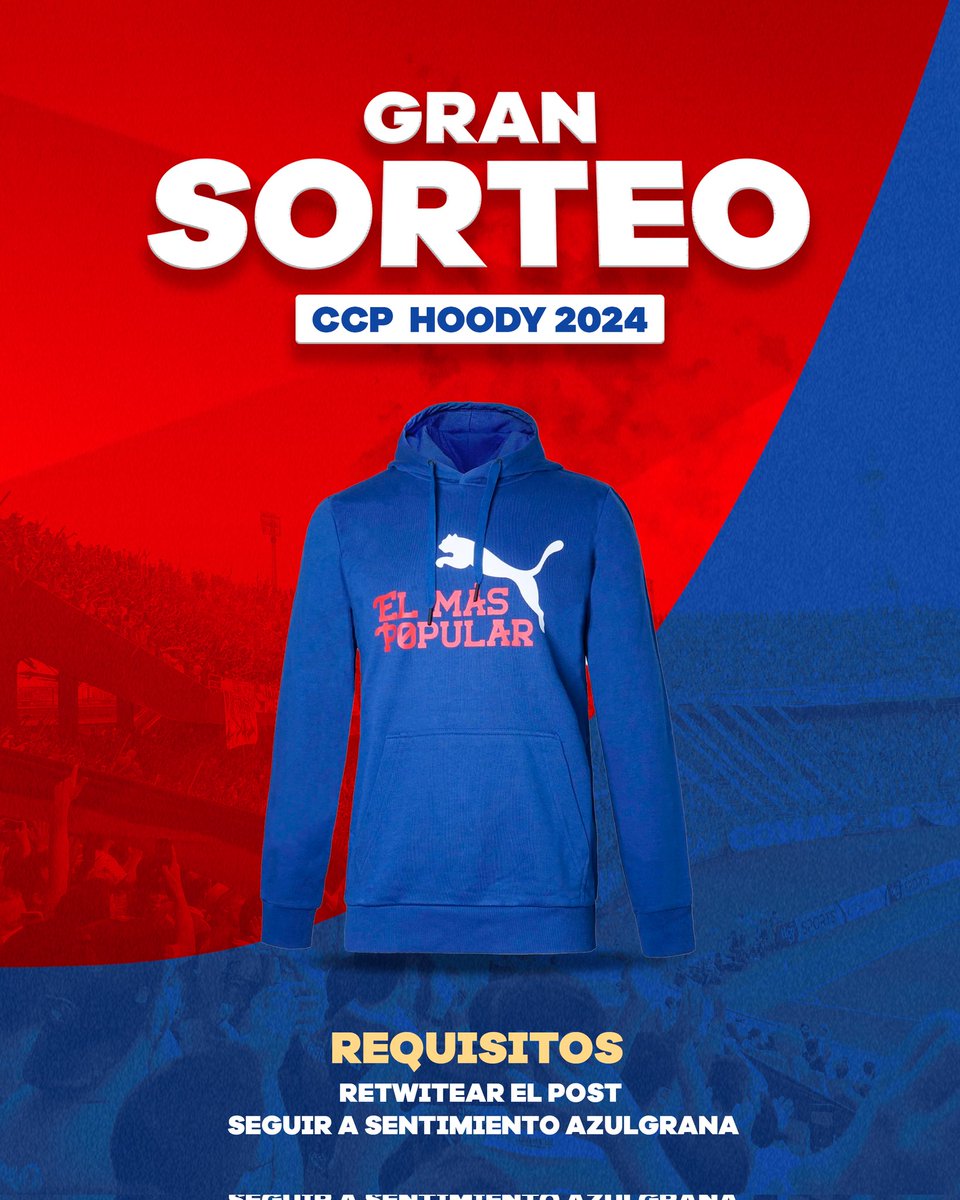 SE VIENE LA LLUVIA (de lloro) Y EL FRÍO QUE PROVIENE DE LA HUERTA Y PARA UNO ☔️🥶
Para protegerte, sorteamos esta campera oficial de Cerro Porteño 💙❤️🙌

- SÓLO TENÉS QUE DARLE LIKE, RT Y SEGUIR A ESTA PÁGINA <a href="/sentiazulgrana/">Sentimiento Azulgrana</a> ✅

Elegimos al ganador este sábado luego del partido