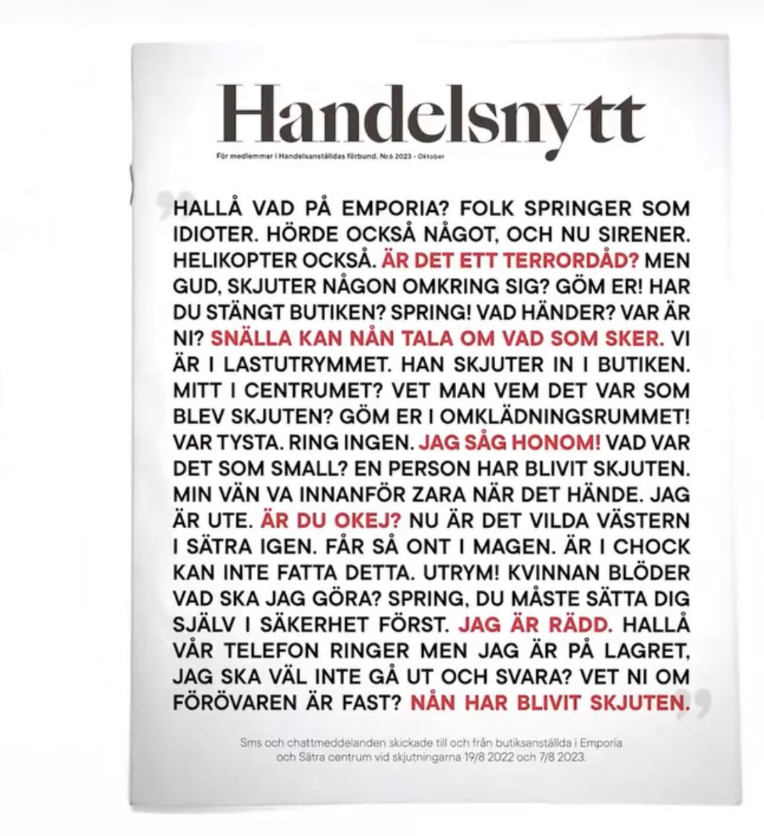 Prisregnet fortsätter!
Handelsnytt vinner pris för bästa grepp för utgörningen för av granskningen av Emporia!

👏👏👏