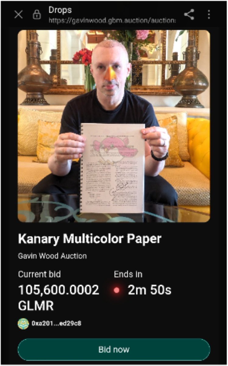 la_decimamusa's tweet photo. Seen today about @kanarytoken
OMG
$KNRY a @Polkadot #memecoin
@zealy_io #memecontest
#memecoins
When @StinkMeBB #shitpaper ? https://t.co/w5ogl7NRPA