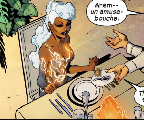 uhm?!?! none of you mfs ever post this storm look WHY?!

i love this look so much what the fCK?!

X-Men Red #11