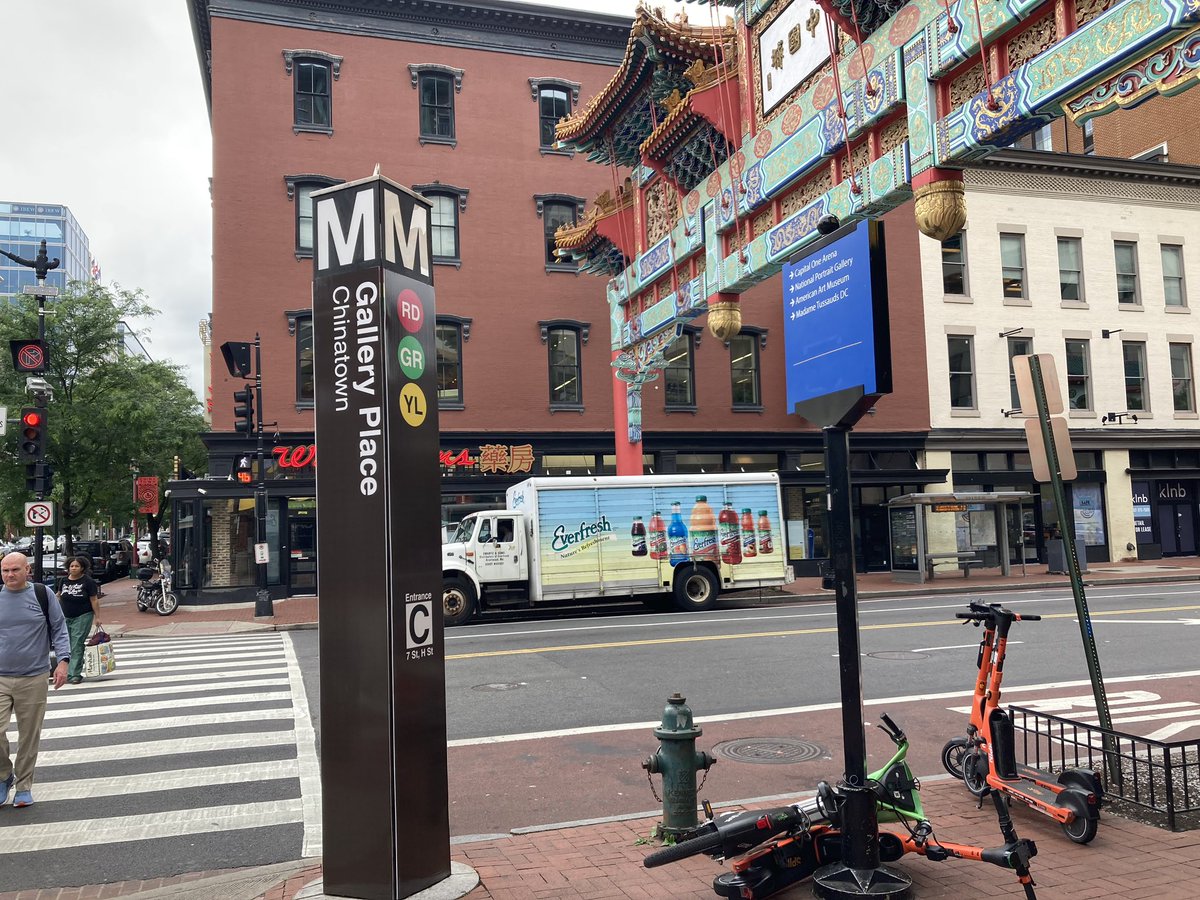 This is your sign to take Metro! Navigating Gallery Place-Chinatown Station just got easier. Our new wayfinding signs, including new pylon designs and exit labels, lead the way and will point you in the right direction. Stay tuned for more upgrades to #YourMetro #wmata