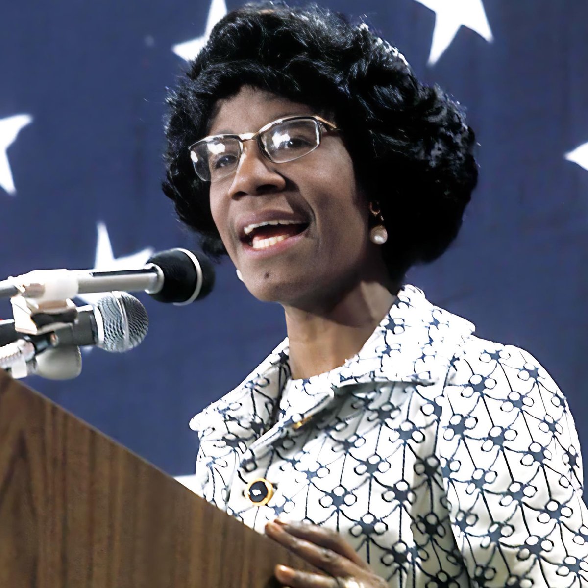 AfricanArchives's tweet image. “If they don't give you a seat at the table, bring a folding chair.” —Shirley Chisholm.