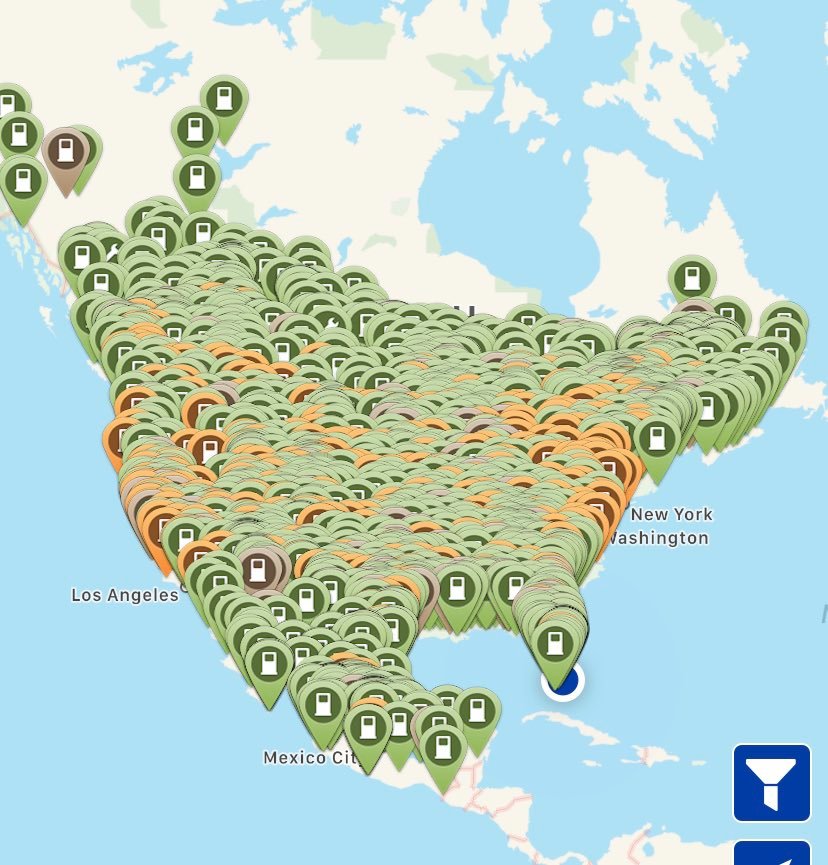 AmazingChevVolt's tweet photo. CLEAN ENERGY RETORT™ /
RETORT /
CALLING THESE REPORTS OVERHYPED BS !
I've Had 3 @GM |@GMCanada - @Chevrolet #ChevyVolt #EREV s' Since March Of 2012 At 98% #EV Operations.
I Put 175,000 Miles Of Combined Driving On Them Including Over 60,000 Miles, At Times Sub-Zero Temps During Frozen Michigan Winters!!
While It Is True That Overall Reage In An #ElectricVehicle Decreases, Just Like With An #OldTech #FossilCar In Frigid Temperature, Employing The Charging/Refueling Concept Of ---> #ParkCharging <----- Even Overnight While I Sleep With A Standard Level 1, 120 Volt Outlet ( Some 11 Billion Handy In The US = Baseline Charging!!)
I Have Almost NEVER Run Out Of #ElectricityAsEVFuel ⚡⚡!
Heck, My Own Stupid Stunt Challenge, ---> #VoltEVRoadTrip <-----Resulted In Achieving Over 23,000+ Miles Driven Between June Of 2018 When I Picked Up My #AmazingChevVolt3 #UsedEV, Using Only 3 Gallons Of Gas Semi Cross Country Travel !!
Even Better And More Of My #MoneySAVEDIsMoneyEARNED, TAX-FREE #EpicROI Is The, Thanks To @PlugShare,
(https://t.co/oDsmZsHv8r)
Using Almost Exclusively #EVPlugNStay - #EVPlugNPlay L2 #FreeEVFuel #EVFillingStation's During My Near Zero #FossilFuels, Extended #EVRoad Trip ! (Fig1 Cr. PlugShare)
Total L2/3/4 #EVCharging Plugs Should Exceed 300,000 In N. America, Data Courtesy Of #PlugShare Analytics Division - @RecargoNews! (Fig2 Cr. Updated 2 1/2 Years Ago)
Even Better, Recargo States That 75% Of These #EVSE Are #FreeVend With Business And Marketing Promoting #CustomerLoyalty, #CustomerRetention And #WorkPlaceCharging;
#Leed And #ClimateAction!! (Fig3 - Cr. Recargo)