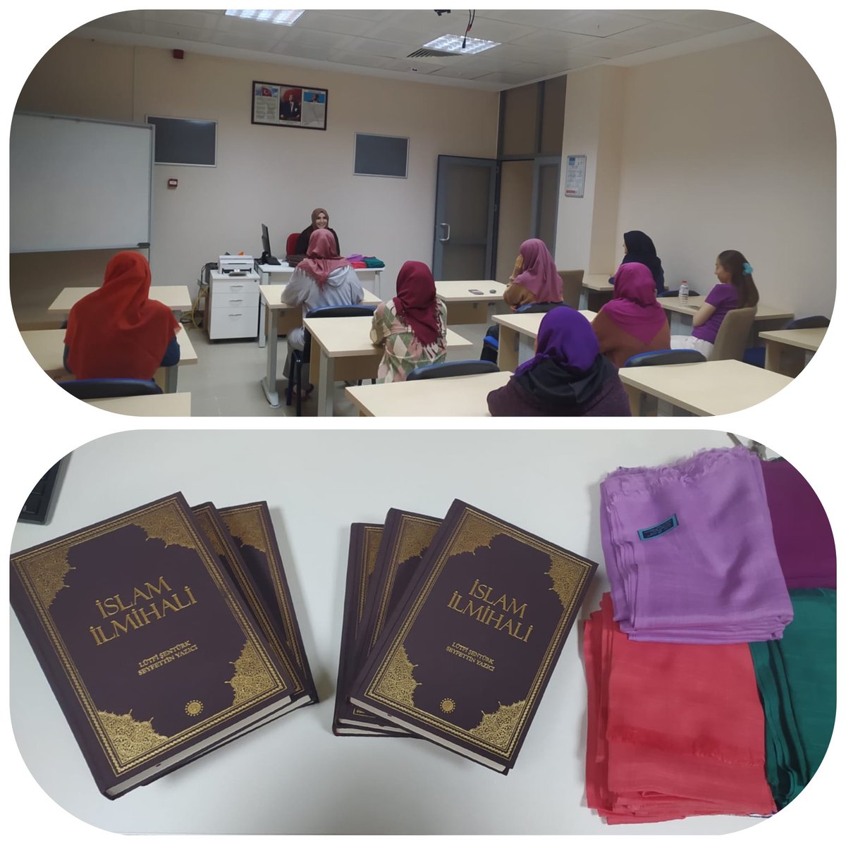 YozgatKYGM's tweet photo. 📍Sürmeli Yurt Müdürlüğü

Yurdumuzda manevi danışmanımız tarafından *Hz. Yakup ve Hz. Yusuf'un Hayatı* konulu hasbihal programı öğrencilerimizin katılımı ile gerçekleştirildi.
#GSByurtları https://t.co/HxtE2IVkJ2