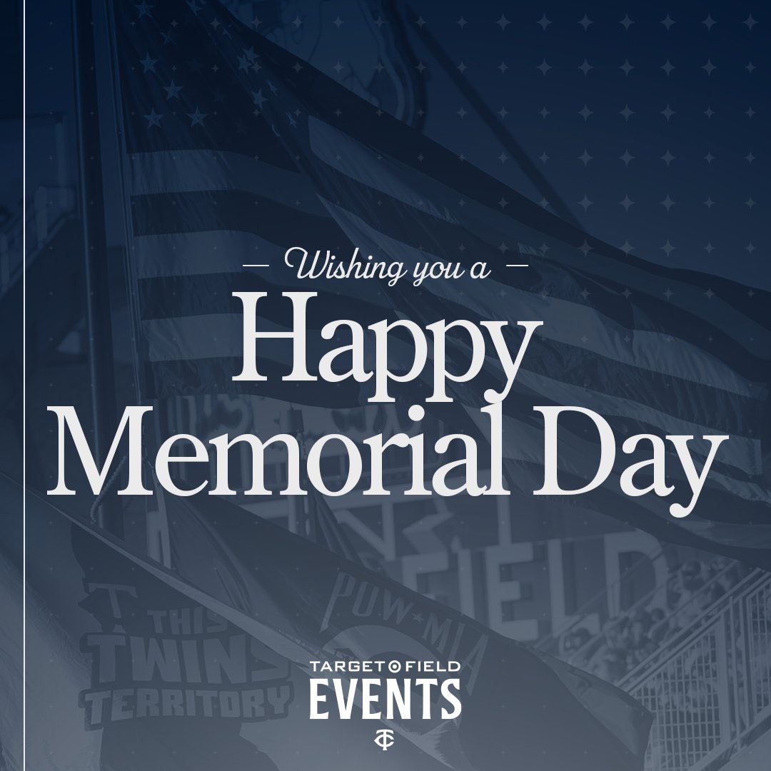 Target Field Events tweet media