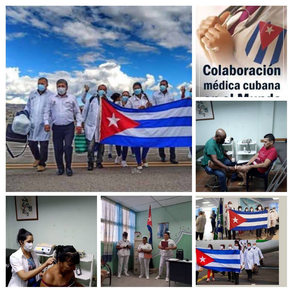 Desde hace 61 años el 🌎  cuenta con un ejército de batas blancas capaz de sanar de manera altruista las dolencias de millones de pacientes, gracias a la #Cuba solidaria, humanista,  que no da lo que le sobra sino comparte lo que tiene
#40AniversarioUCCM    
#BMCGuineaBissau