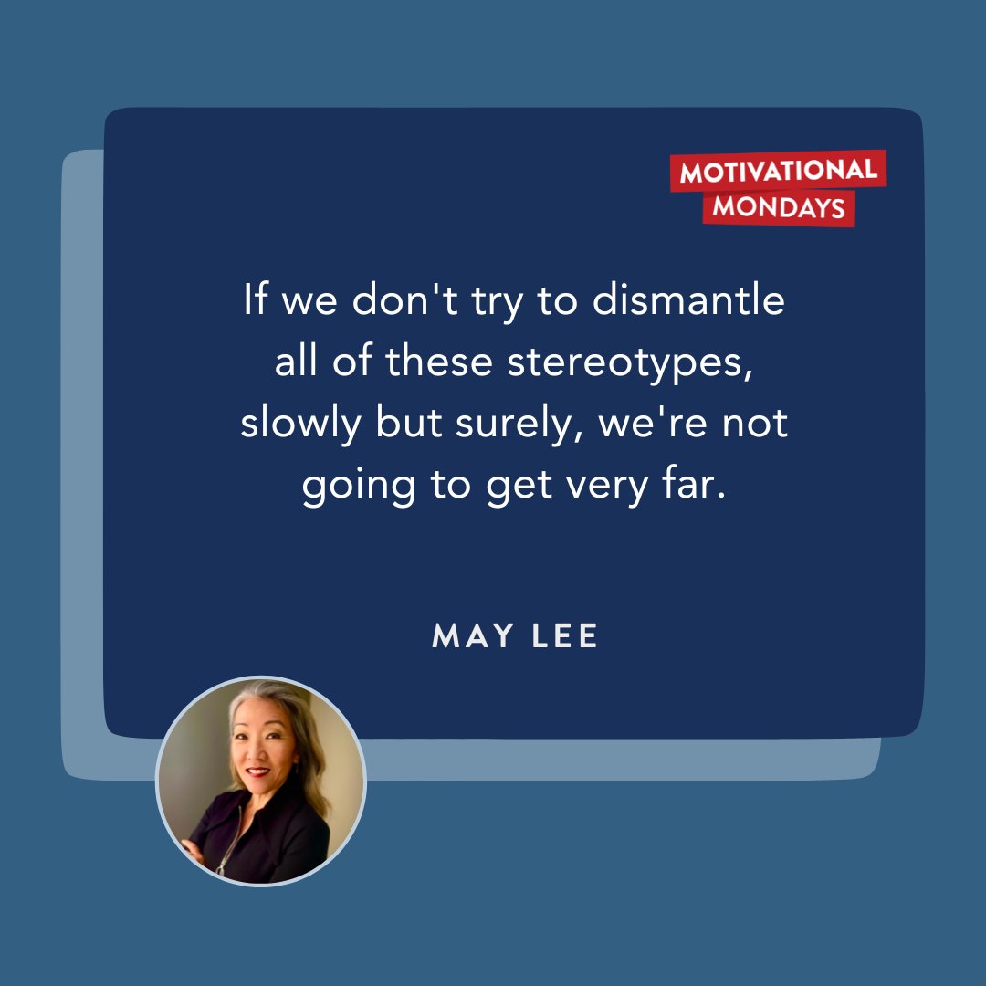 Celebrating #AAPIHeritageMonth with an important reminder from previous #MotivationalMondays podcast guest, Journalist and Producer @themayleeshow.

Visibility matters. Let’s break down barriers, speak up, and support each other to create a future where everyone is seen and