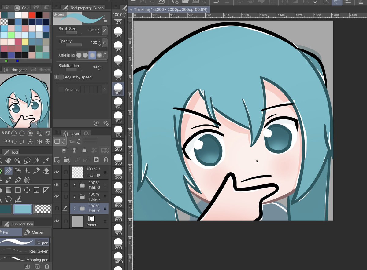 foxfry1's tweet photo. It’s been awhile since I’ve finished anything,  I *think* this emote came out pretty cute https://t.co/W1pUztWpVe