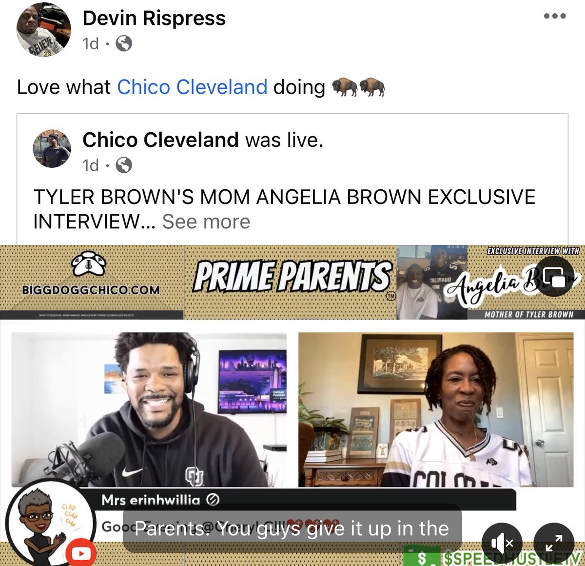 @Coach2Bless on @ChicoCleveland #PrimeParents 🏈 TYLER BROWN'S MOM ANGELIA BROWN EXCLUSIVE INTERVIEW #PRIMEPARENTS #CAOCHPRIME #TYLERBROWN @t_brown56 Join this channel as an Official Member: youtube.com/channel/UCw_ea… #SkoBuffs #BuffNation
