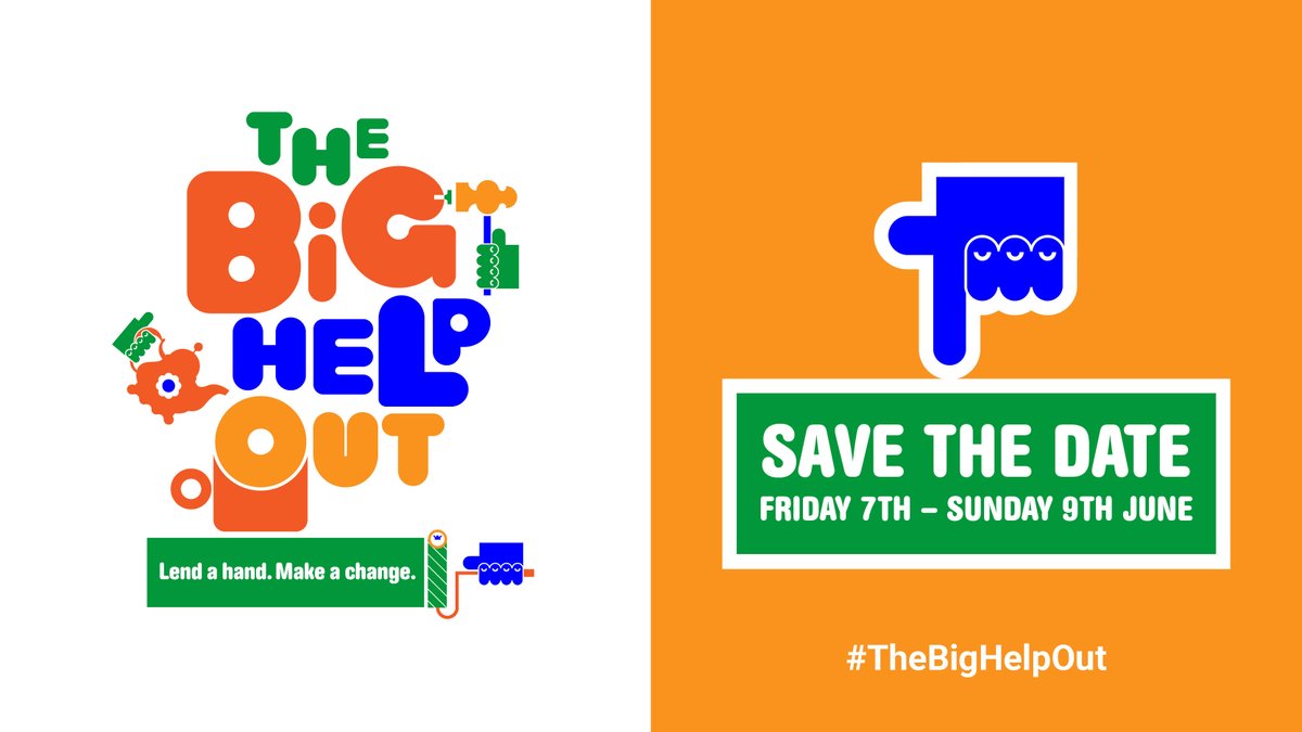 We are joining #TheBigHelpOut to showcase the benefits of volunteering throughout Scotland and making a real difference in our communities. We need helpers to #LendAHand, so get inspired and be sure to join us from 3rd to 7th June, from 11am daily #VolunteersWeekScot