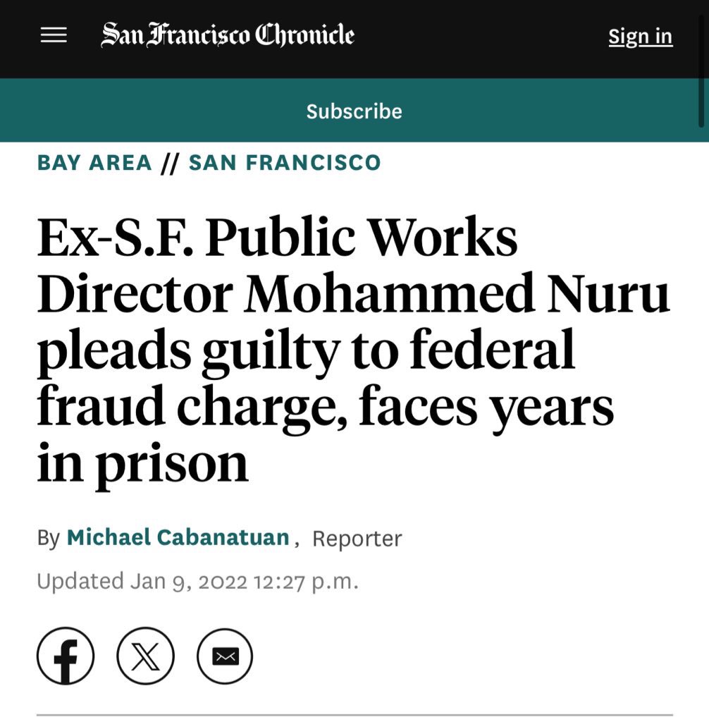 supervisor @AaronPeskin is talking about corruption as part of his sf mayoral campaign, but for years he used his political position to defend a san francisco politician the FBI had to take down for gross corruption