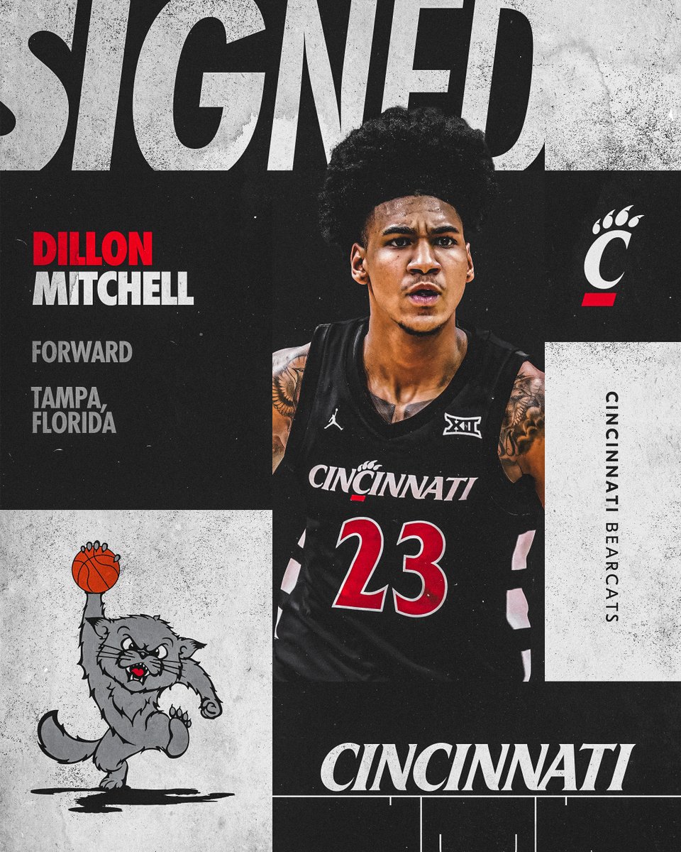 Welcome home, <a href="/Dillonmit_23/">Dillon Mitchell</a> 🏠

📝: cpaw.me/79a730

#Bearcats | #TheMovement