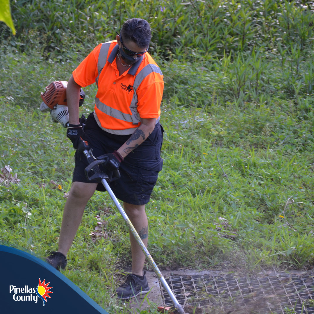 It’s more than just a ditch or retention pond. It’s flood protection & pollution prevention for your home and community. Thank you to the Public Works crews for keeping them clean & well maintained! For National Public Works Week, consider adopting a stormwater pond! #NPWW #PCPWK