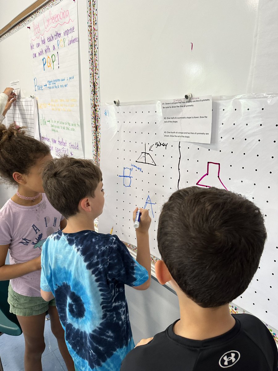 It’s been a while but 4D has been busy! Checkout these mathematicians working on symmetry! <a href="/GreenwichPSMath/">MICHAEL REID</a>