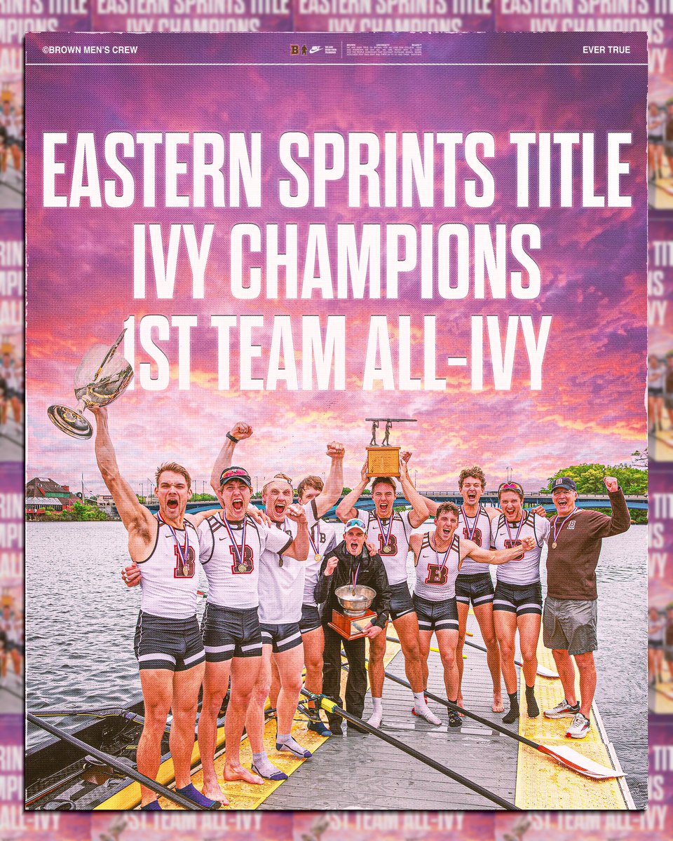 Cooke named Ivy League Coach of the Year and the Varsity 8 picks up First Team All-Ivy honors!

📰 - bit.ly/3KekRw5

#EverTrue