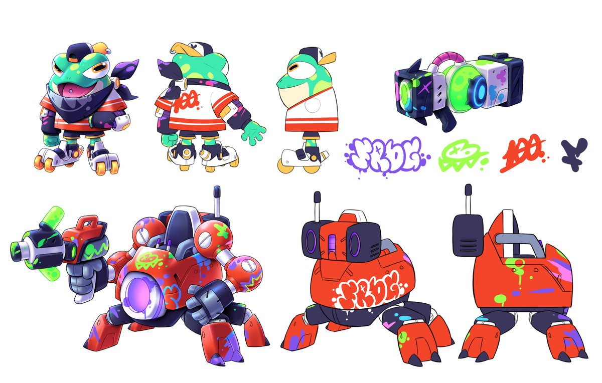 TheGreyNinja's tweet photo. Splash, frog graffiti artist design for BEAST released yesterday!

fun fact: I think he's my new main. https://t.co/ANxlOUGFE5