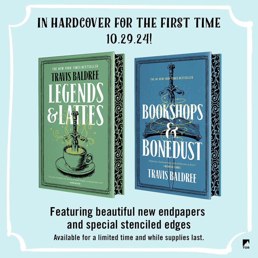 LEGENDS & LATTES included in @Newsweek’s “Fiction and Nonfiction Book Picks for Every Reader This Summer”! newsweek.com/2024/06/07/fic… #legendsandlattes @TravisBaldree @torbooks