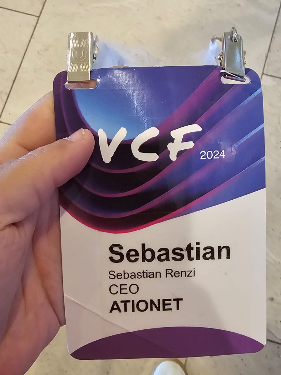 ationet's tweet photo. ATIONET at VCF 2024!

These past three days we participated in the VCF 2024, where we enjoyed inspiring talks, exciting updates, and numerous networking opportunities. Thanks to all the organizers, sponsors, and partners for making the event an unforgettable experience! @Verifone https://t.co/qzwzOhKcHH